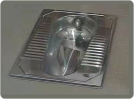 不锈钢蹲便器